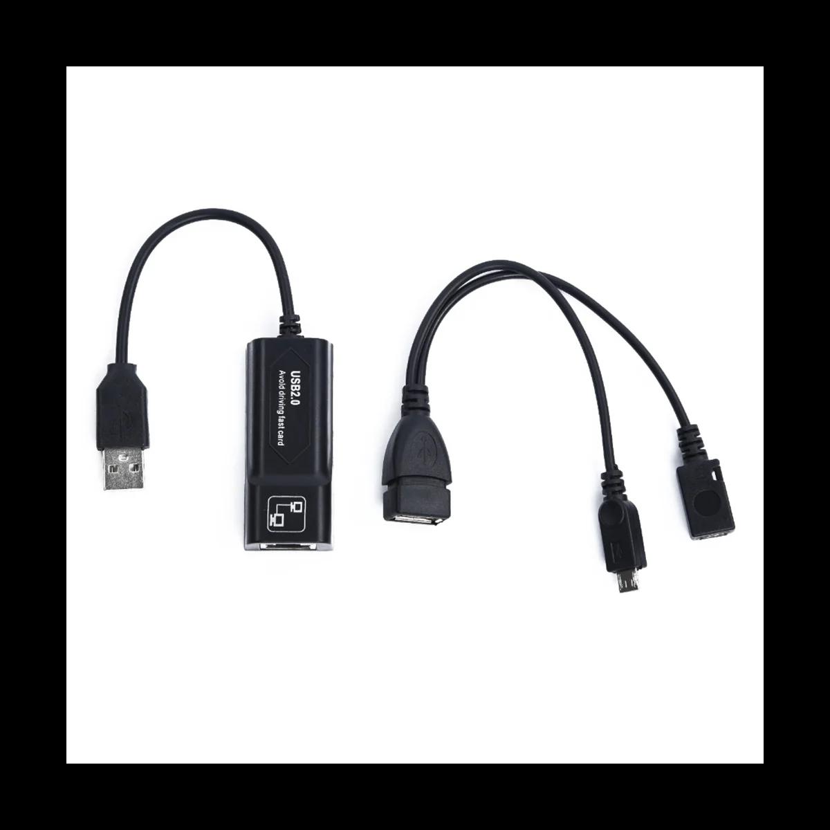 USB 2.0 to RJ45 , Mirco OTG USB 2.0  ̺, LAN ̴ , Ƹ ̾ TV 3 Ǵ ƽ 2 